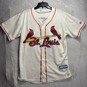 Saint Louis Cardinals Majestic #13 Carpenter Stitched Team Jersey Men's Medium